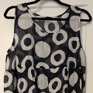 Sheer, summery empire waist dress purchased in Rome, Italy